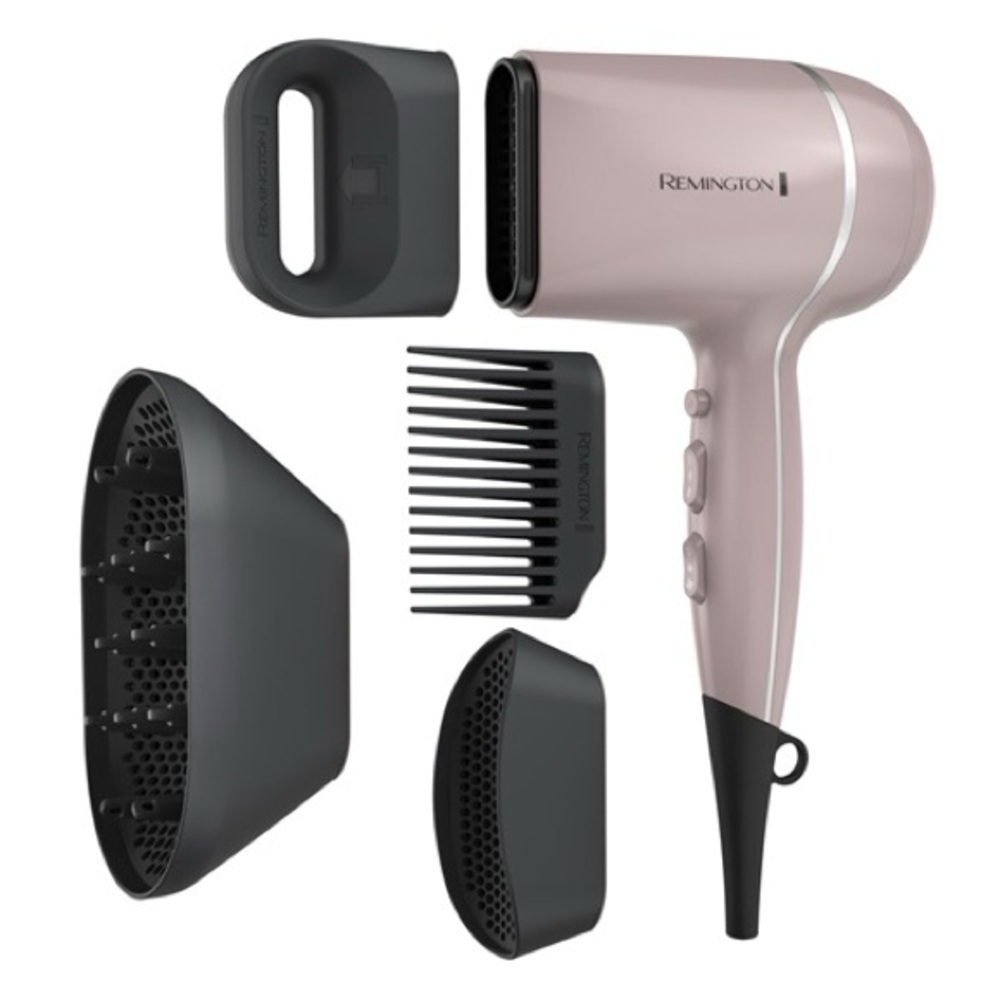 Remington Pro Wet2style Hair Dryer, With Ionic & Ceramic Drying Technology